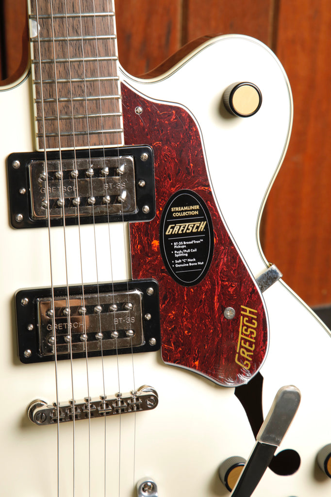 Gretsch G2622T Streamliner™ Center Block Double-Cut with Bigsby Vintage White