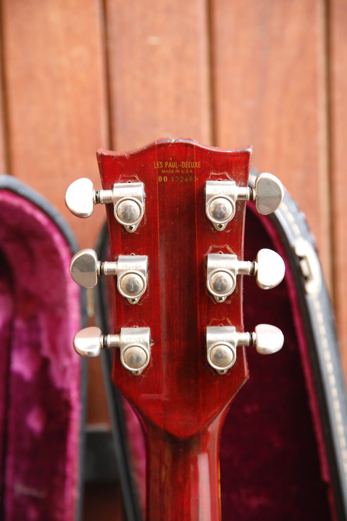 Gibson Les Paul Deluxe 1976 Wine Red Vintage Electric Guitar Pre-Owned