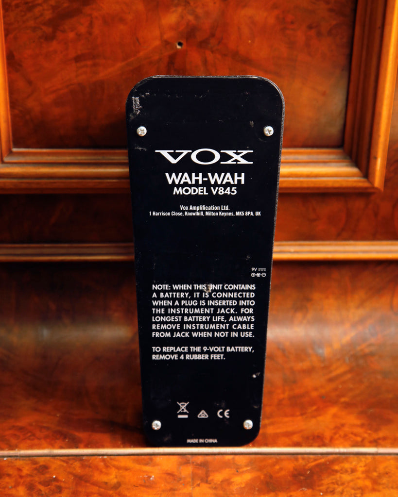 Vox V845 Wah Pedal Pre-Owned