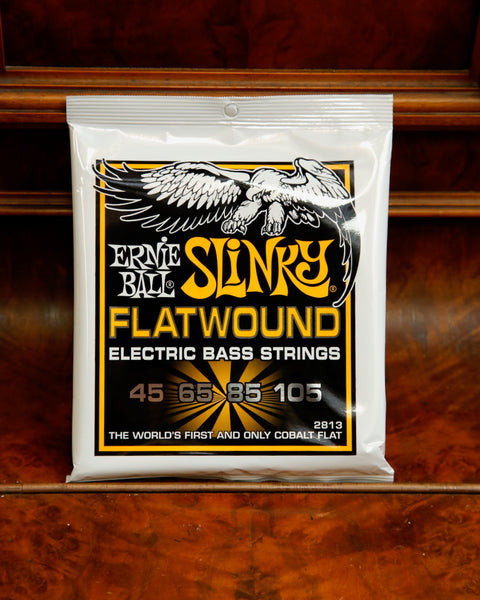 Ernie Ball 45-105 Slinky Cobalt Flatwound 4-String Bass Strings