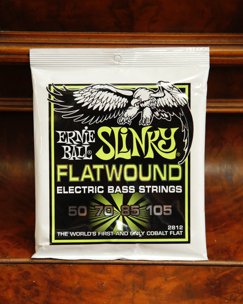 Ernie Ball 50-105 Slinky Cobalt Flatwound 4-String Bass Strings