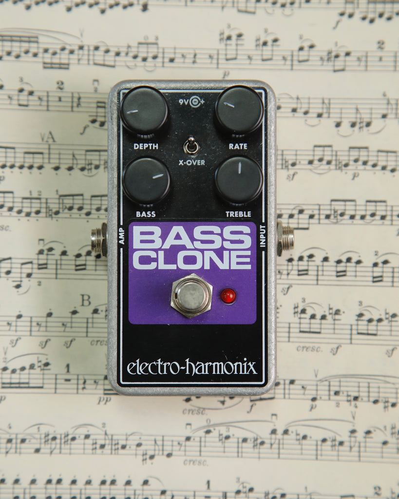 Electro-Harmonix Bass Clone Bass Chorus Pedal Pre-Owned
