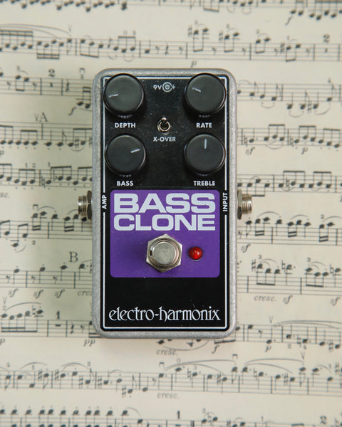 Electro-Harmonix Bass Clone Bass Chorus Pedal Pre-Owned