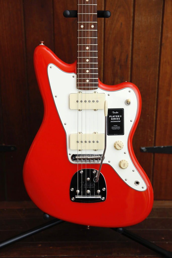 Fender Player II Jazzmaster Coral Red Electric Guitar