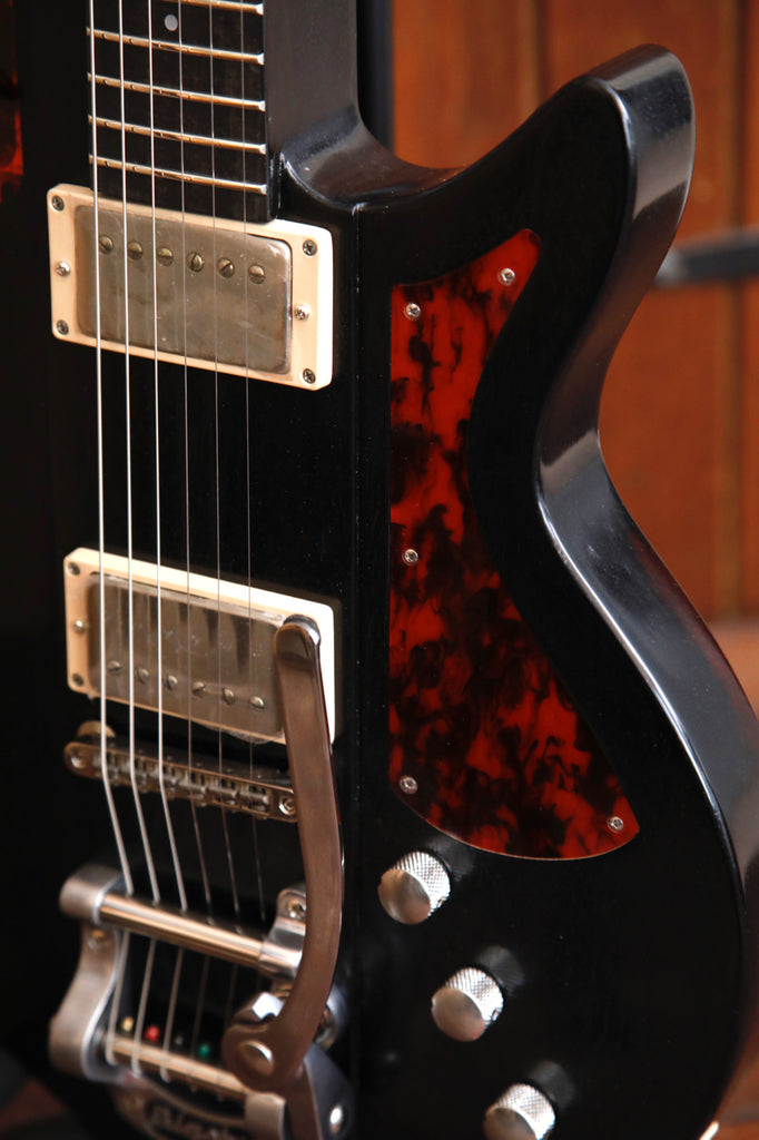 Eastman Juliet/v Bigsby Antique Black Finish Electric Guitar