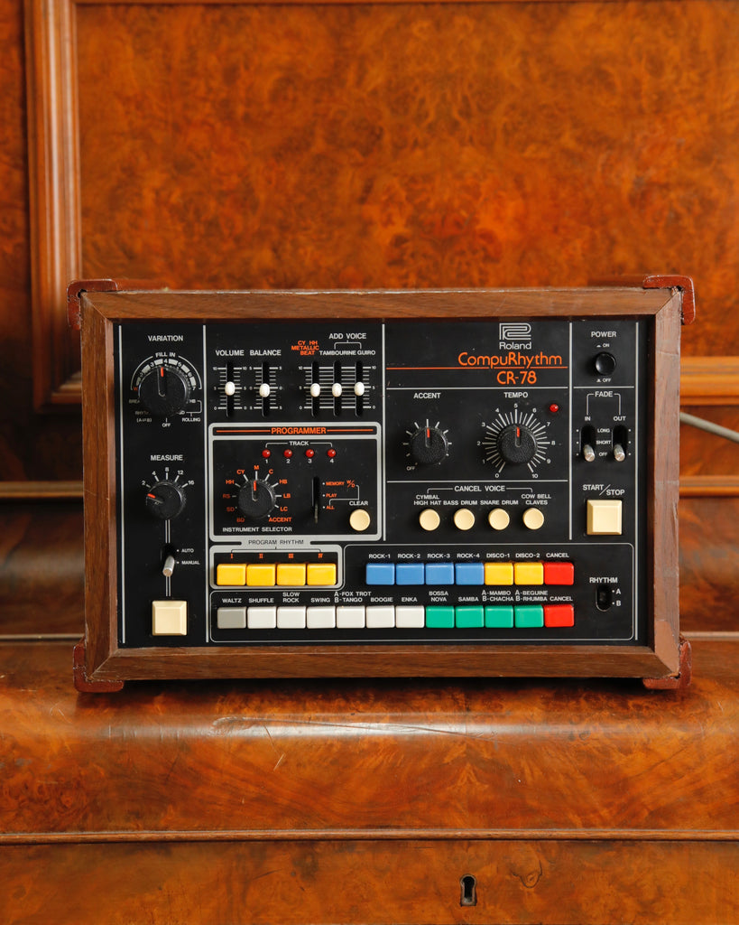 Roland CR-78 CompuRhythm Drum Machine 1980 Pre-Owned