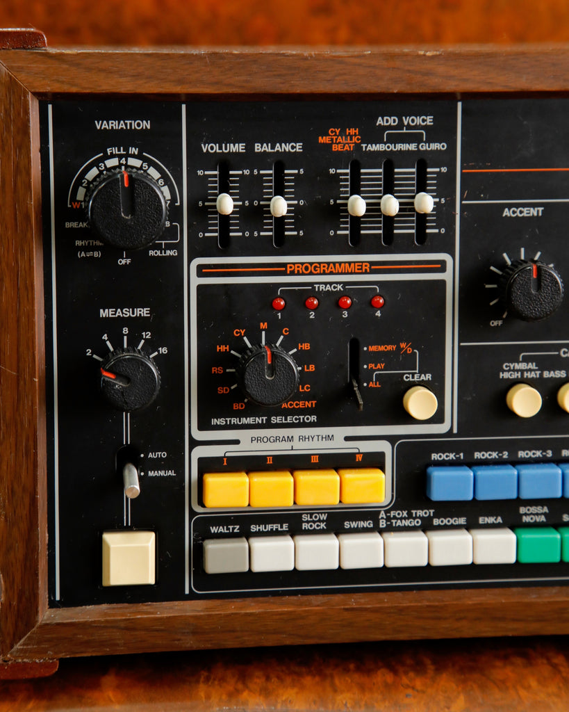 Roland CR-78 CompuRhythm Drum Machine 1980 Pre-Owned