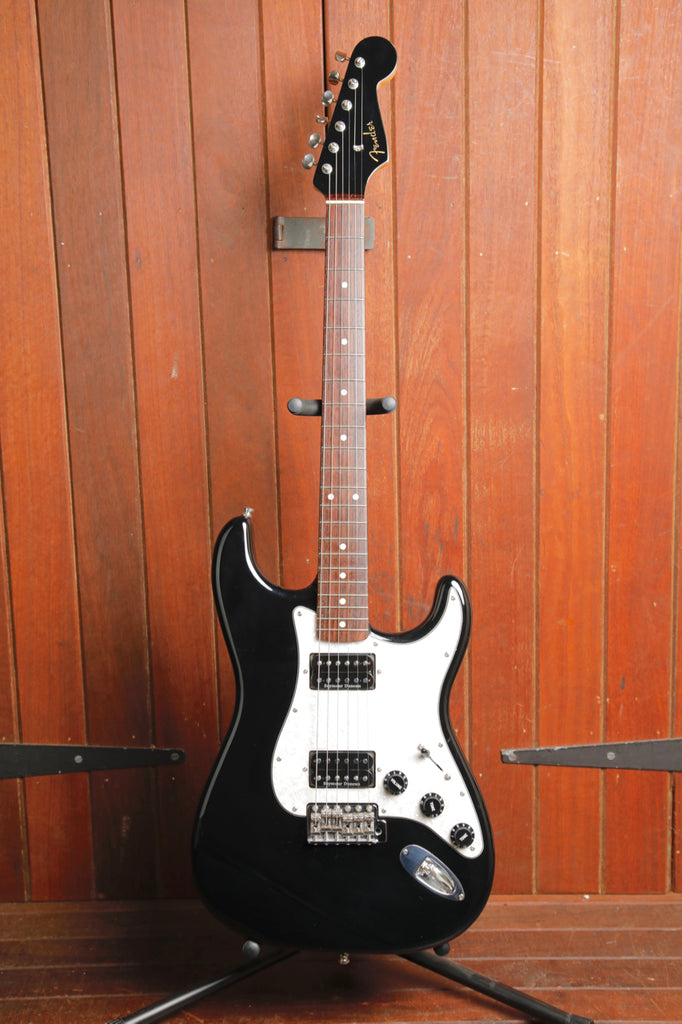 Fender Made in Japan Traditional '60s Stratocaster Black Modified HH Electric Guitar Pre-Owned