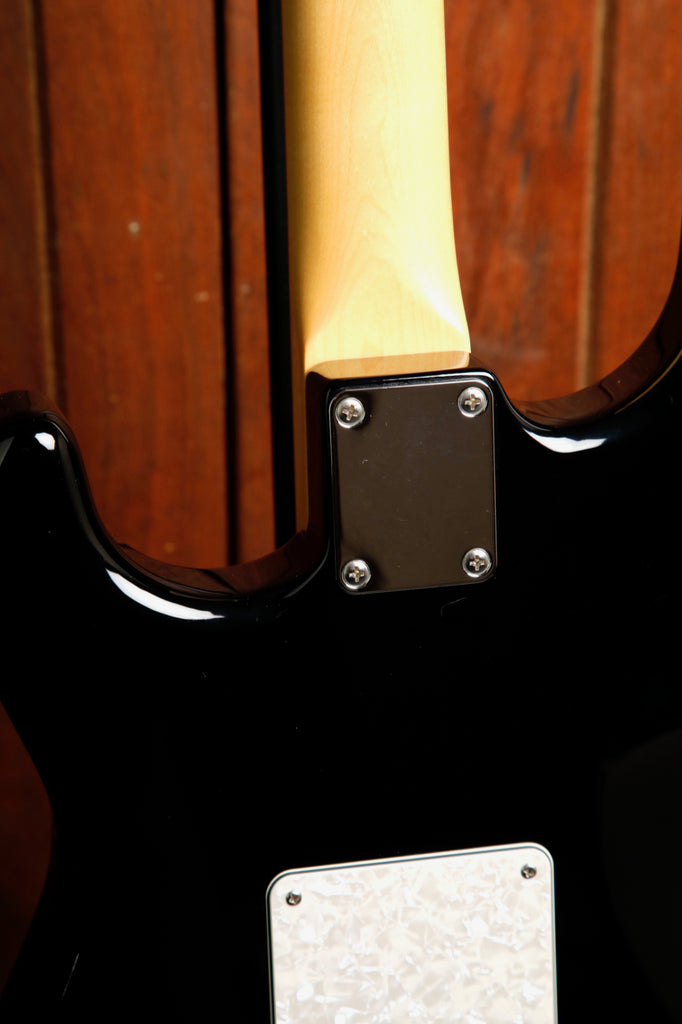 Fender Made in Japan Traditional '60s Stratocaster Black Modified HH Electric Guitar Pre-Owned