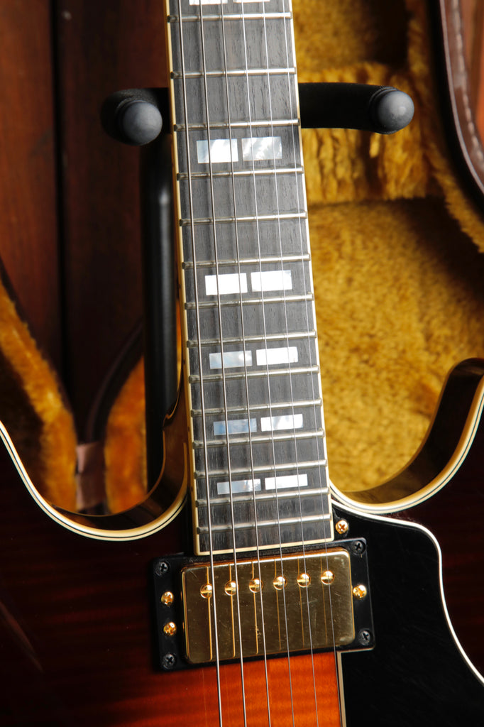 Yamaha SA-2200 Semi-Hollow Brown Sunburst Electric Guitar Pre-Owned