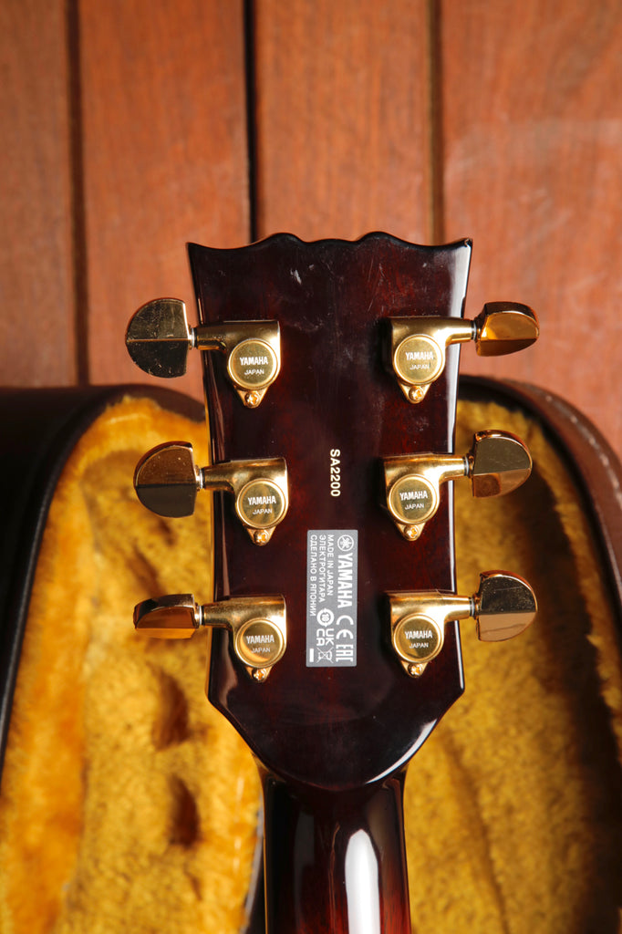 Yamaha SA-2200 Semi-Hollow Brown Sunburst Electric Guitar Pre-Owned