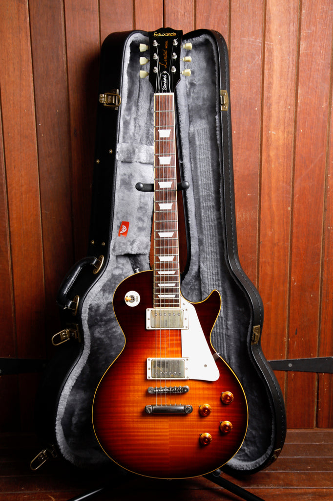 Edwards "Limited Model" LP Standard Style Tobacco Sunburst Electric Guitar 2008 Pre-Owned