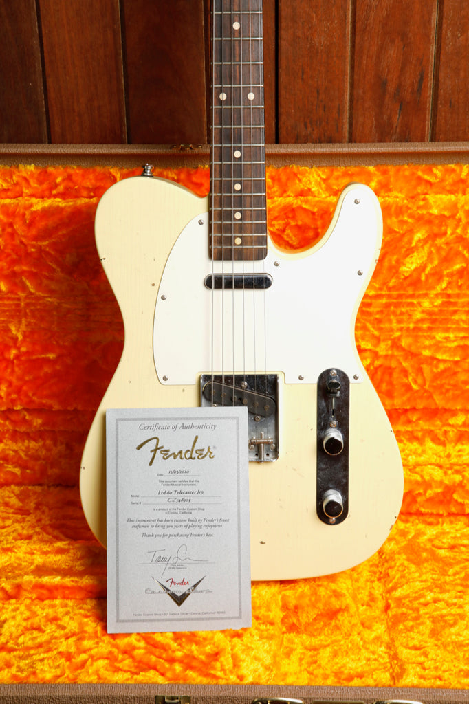 Fender Custom Shop LTD '60 Telecaster Journeyman Aged Vintage White 2020 Pre-Owned