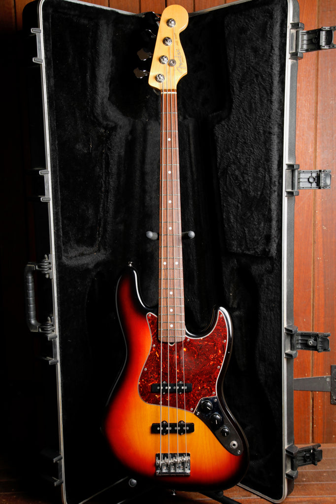 Fender American Standard Jazz Bass 3-Colour Sunburst 2008 Pre-Owned