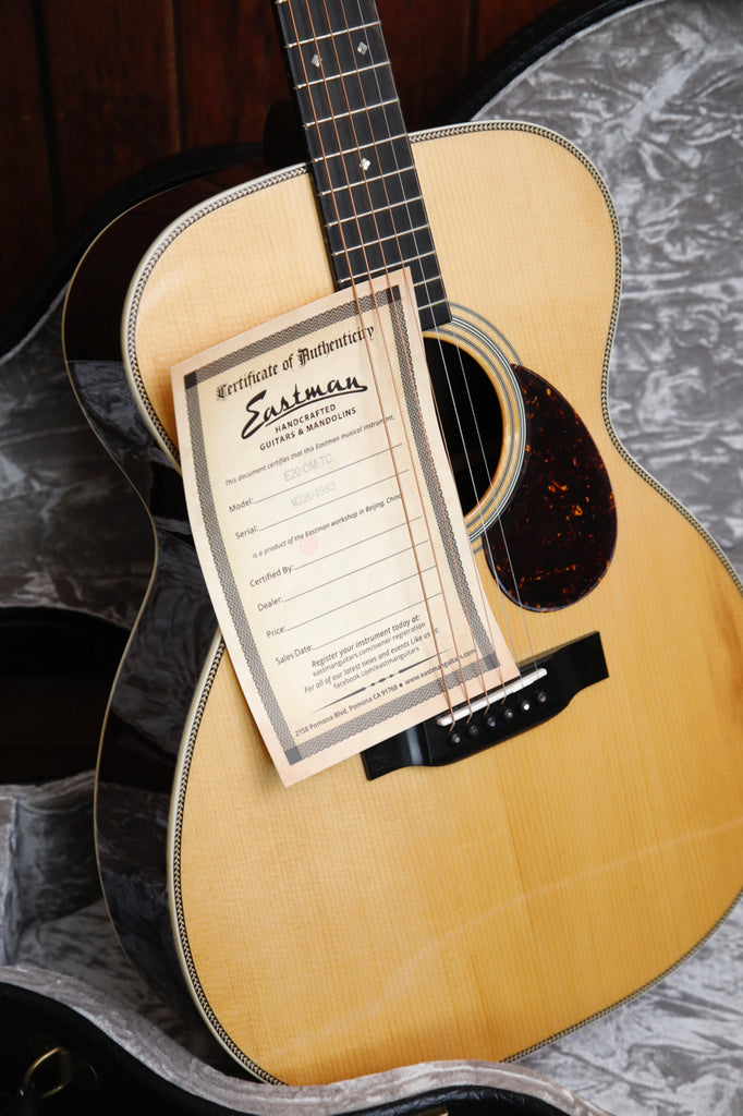 Eastman E20OM-TC Orchestra Acoustic Guitar