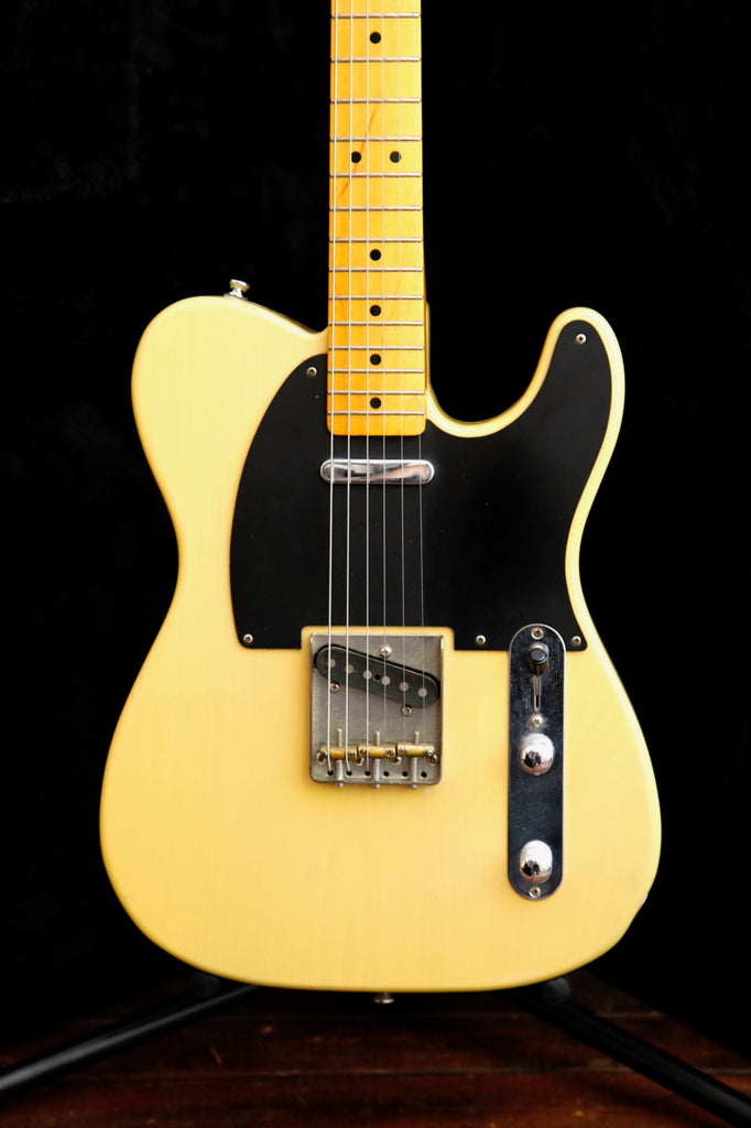 Fender Japan TL-52U '52 Reissue Telecaster Butterscotch Blonde Electric Guitar 2008 Pre-Owned