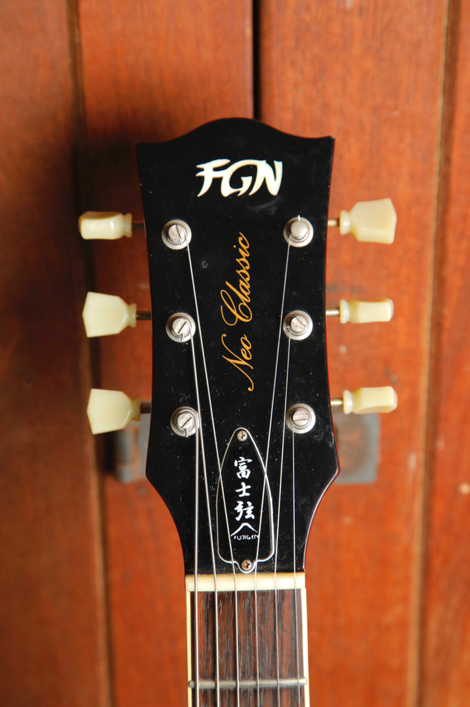 FGN Fujigen NCLS-10R Faded Cherry Sunburst Electric Guitar 2010 MIJ Pre-Owned