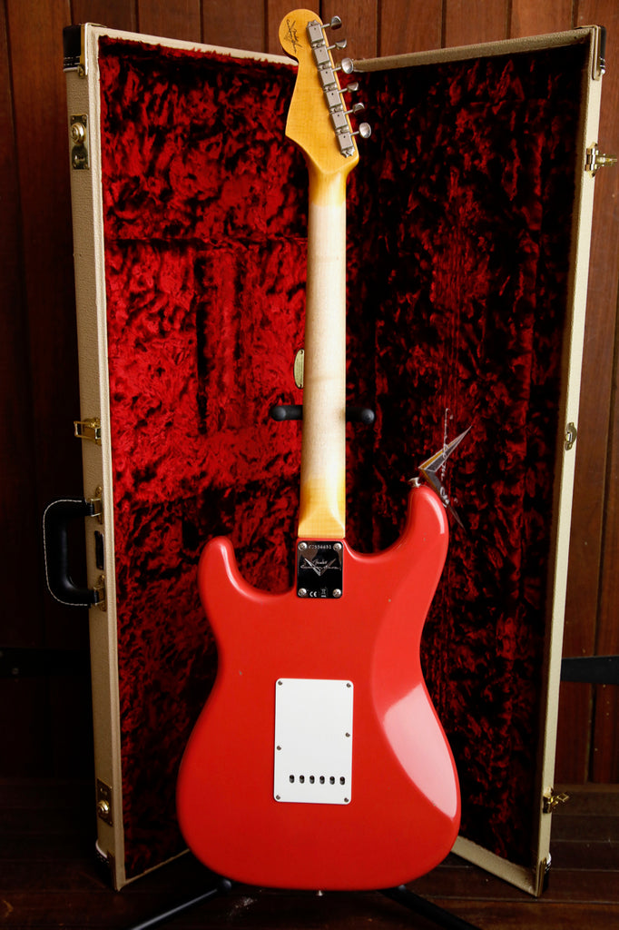 Fender Custom Shop 1963 Stratocaster Journeyman Aged Fiesta Red Pre-Owned