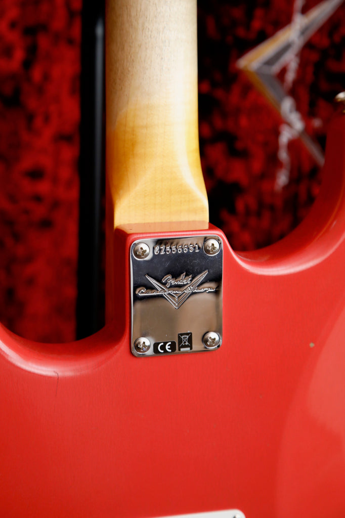 Fender Custom Shop 1963 Stratocaster Journeyman Aged Fiesta Red Pre-Owned