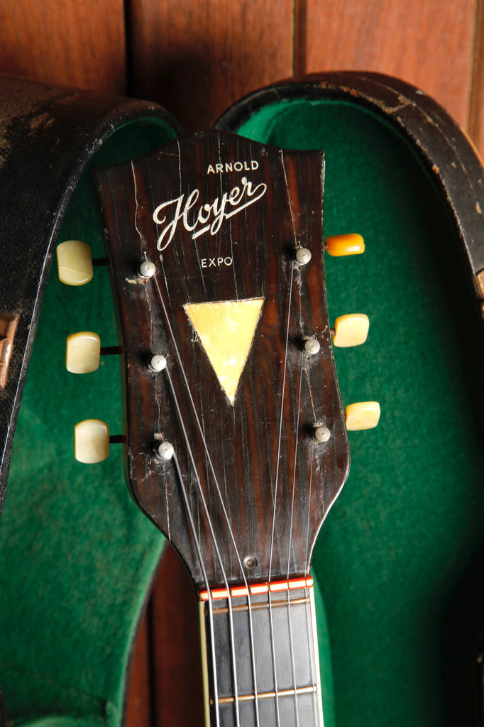 Arnold Hoyer Expo Archtop Sunburst Electric Guitar Circa 1950s Pre-Owned