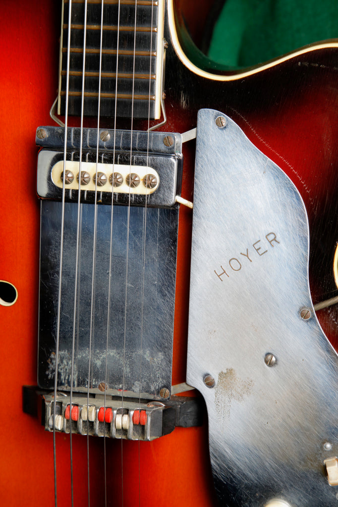 Arnold Hoyer Expo Archtop Sunburst Electric Guitar Circa 1950s Pre-Owned