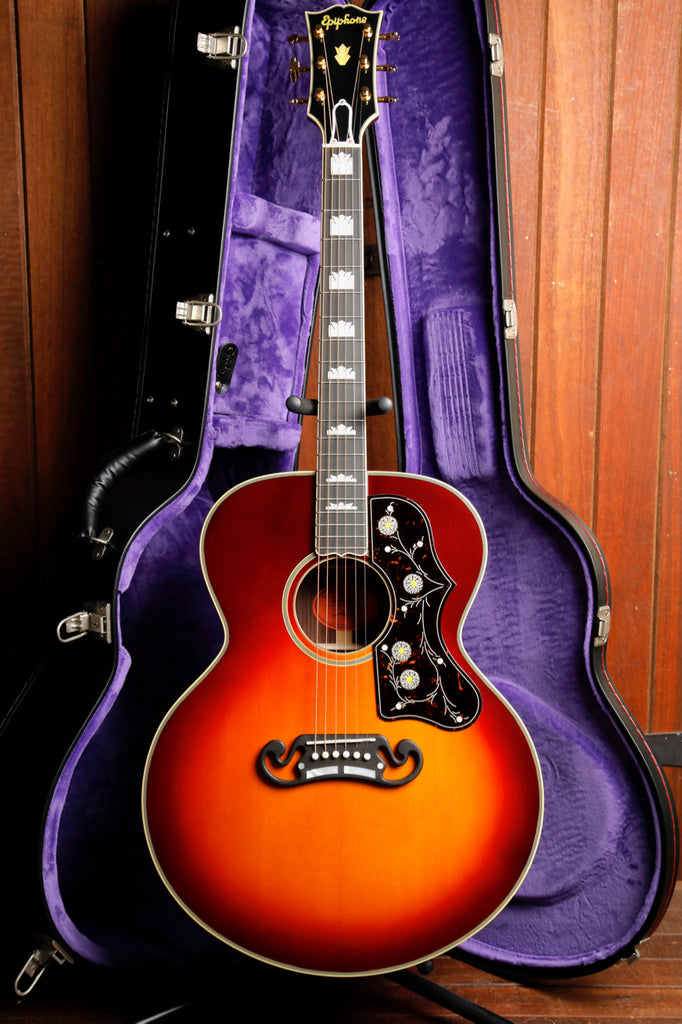 Epiphone Pre War SJ-200 Rosewood Vintage Sunburst Acoustic-Electric Guitar