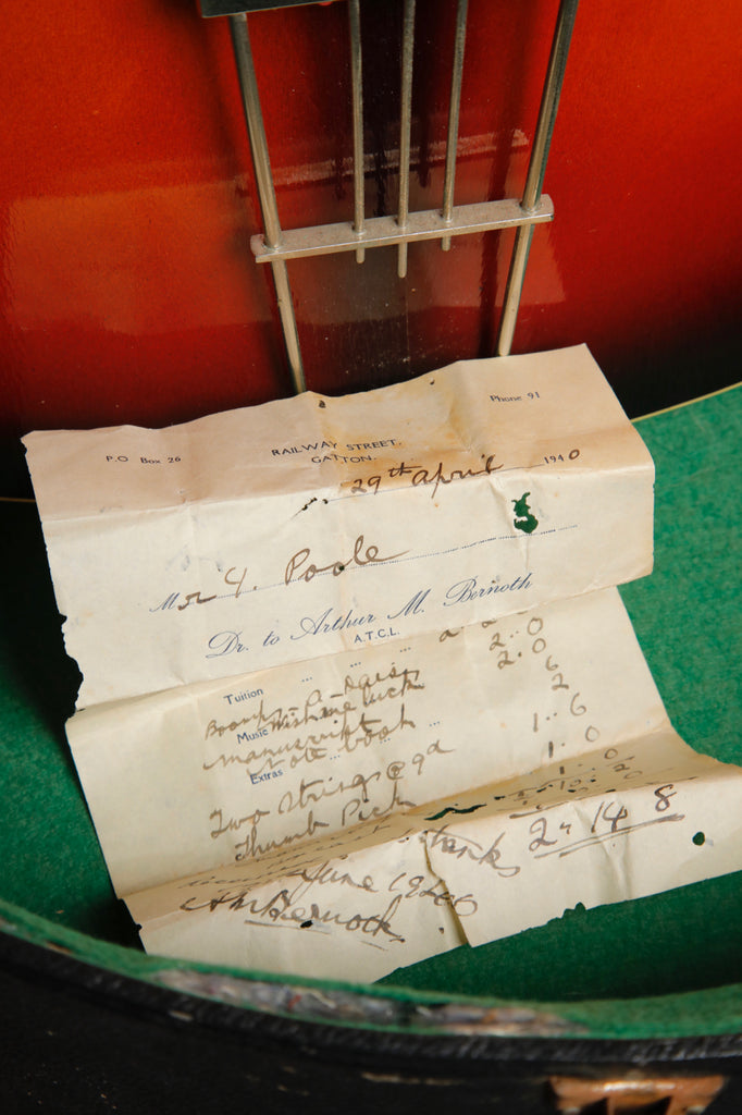 Arnold Hoyer Expo Archtop Sunburst Electric Guitar Circa 1950s Pre-Owned