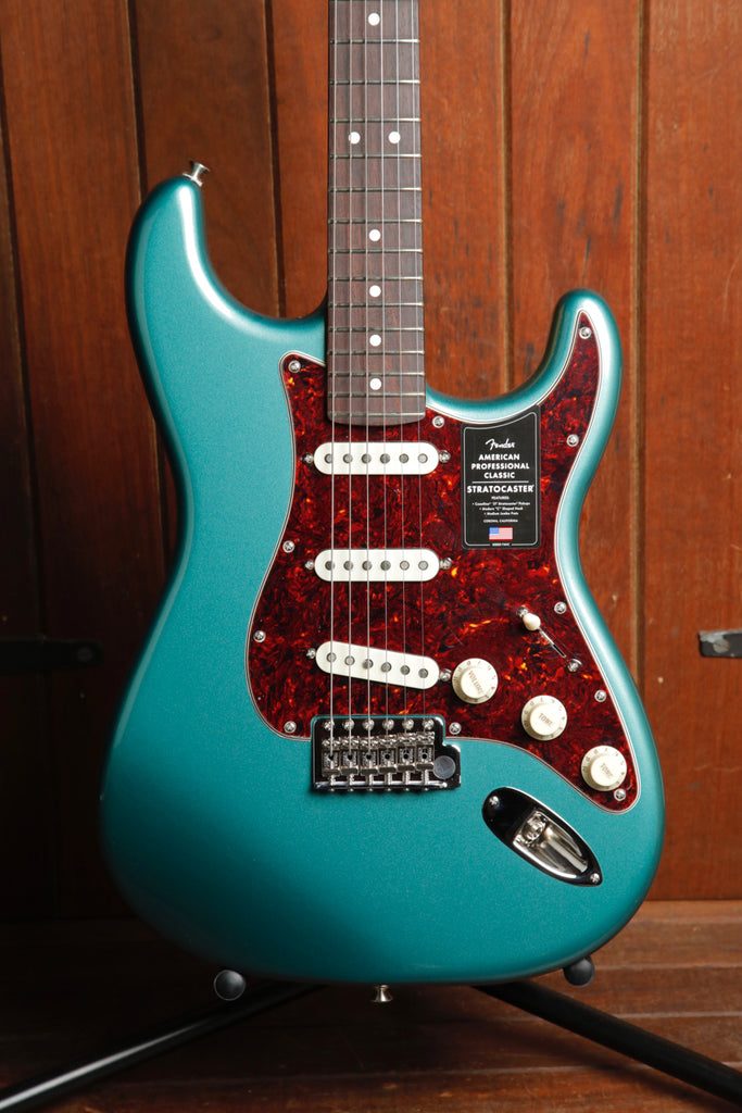 Fender American Professional Classic Stratocaster Faded Sherwood Green Metallic