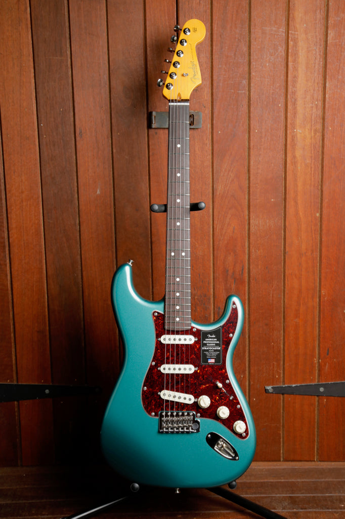 Fender American Professional Classic Stratocaster Faded Sherwood Green Metallic