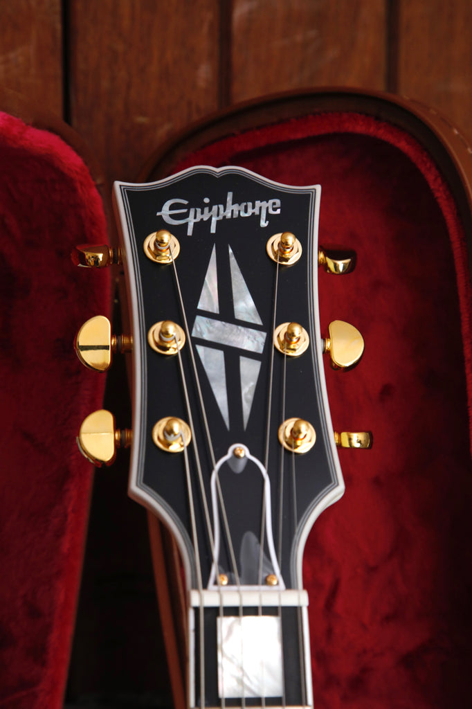 Epiphone Inspired By Gibson 1959 ES-355 Classic White Semi-Hollow Electric Guitar