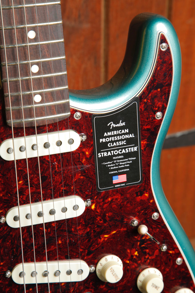 Fender American Professional Classic Stratocaster Faded Sherwood Green Metallic