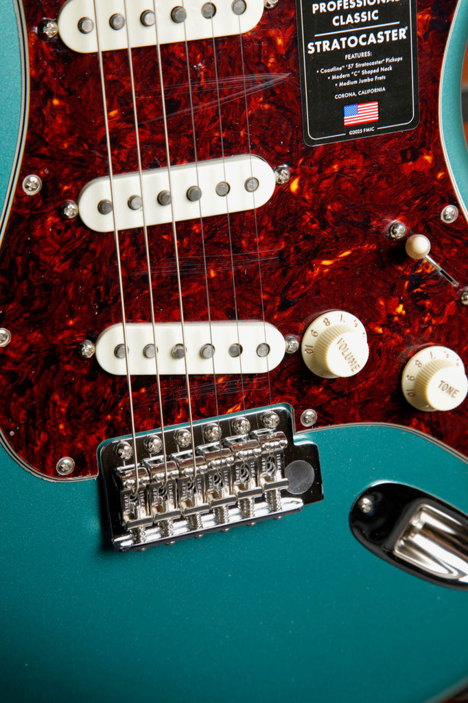 Fender American Professional Classic Stratocaster Faded Sherwood Green Metallic