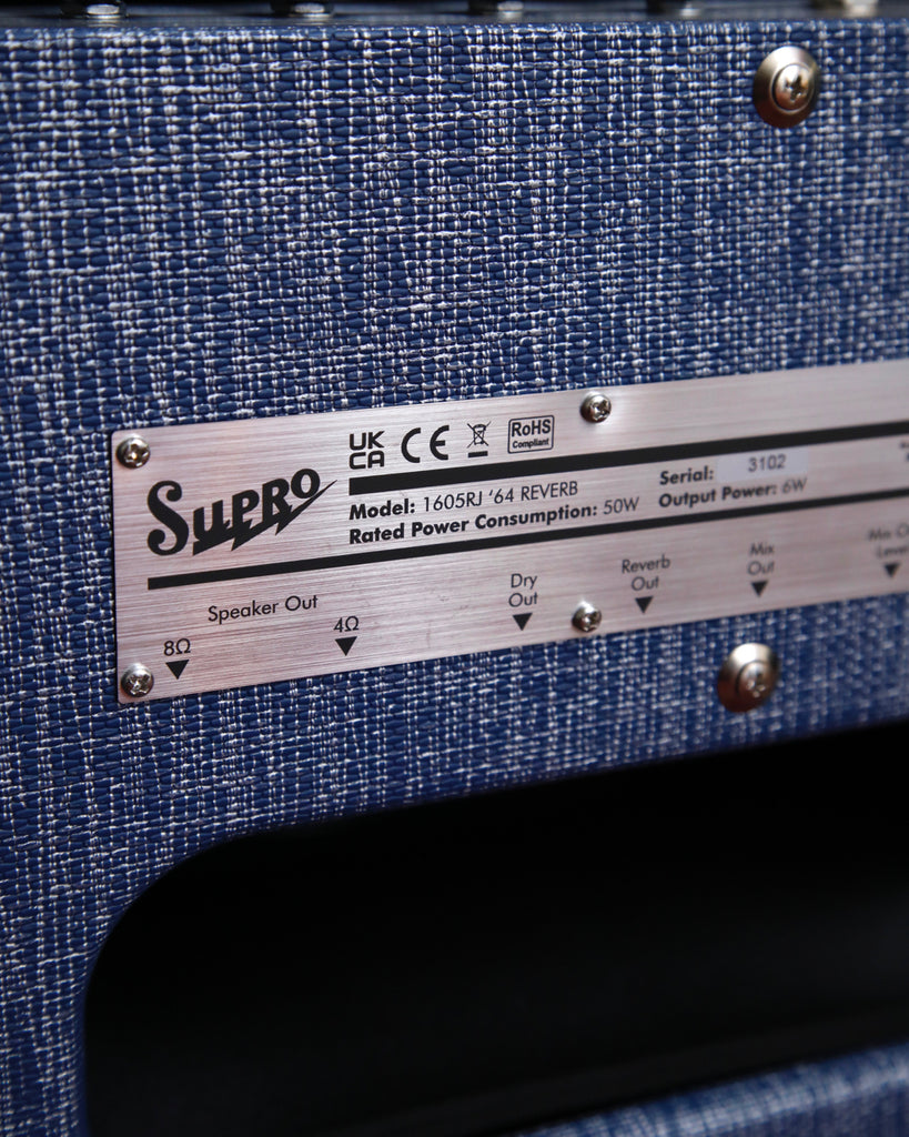 Supro '64 Reverb 1x8 5-Watt Valve Combo Amplifier