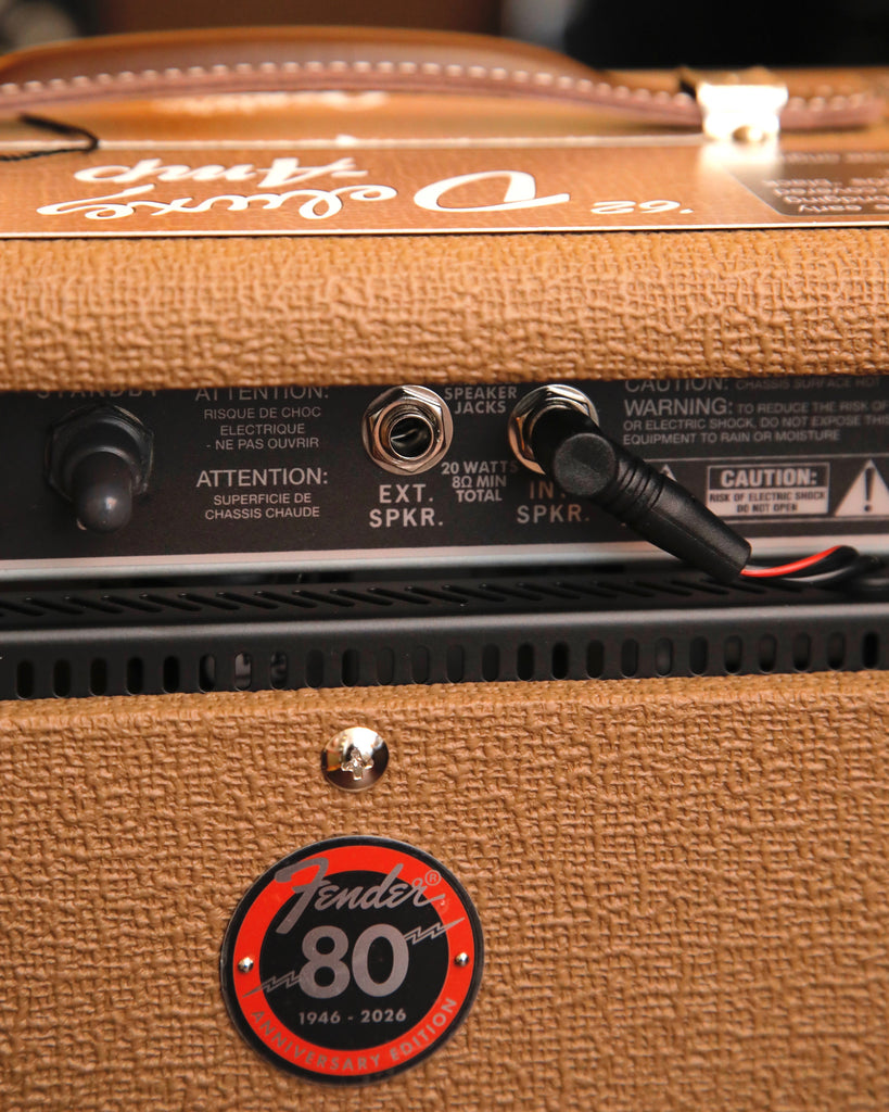 Fender '62 Deluxe Amp 20-Watt 1x12" Valve Guitar Amplifier Combo