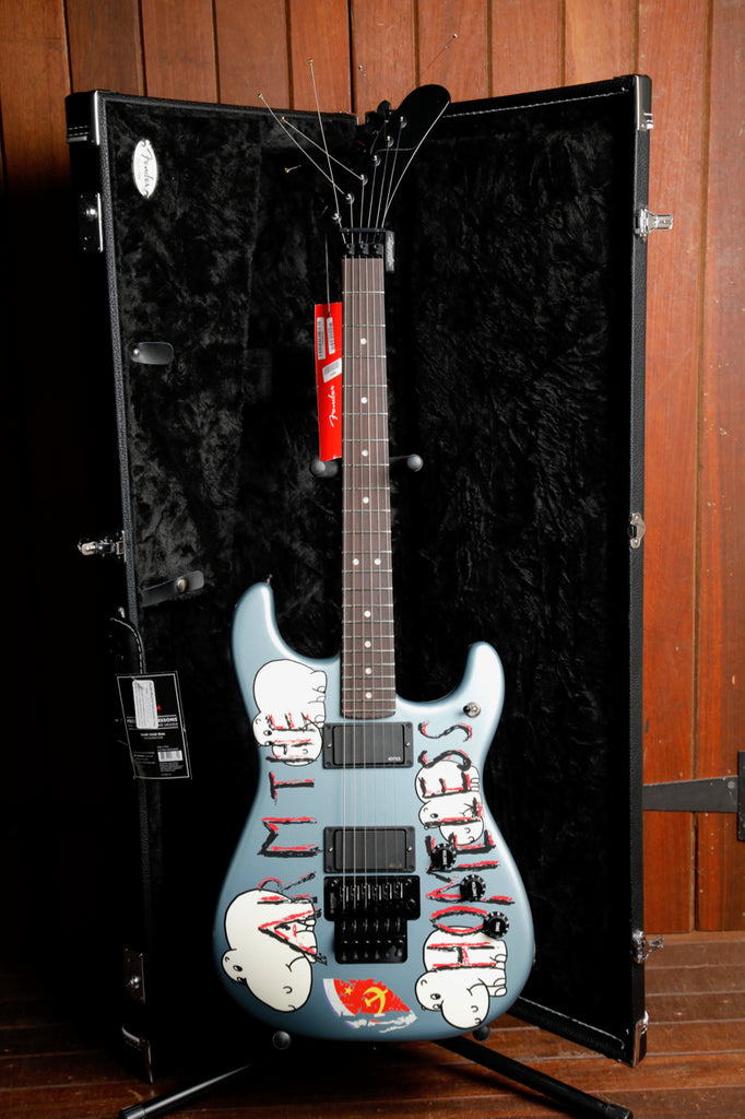 Fender Tom Morello Arm The Homeless Stratocaster Blue Ice Metallic