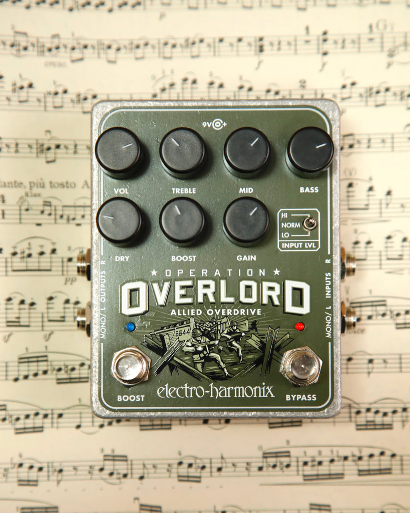 Electro-Harmonix Overlord Allied Overdrive Pedal Pre-Owned