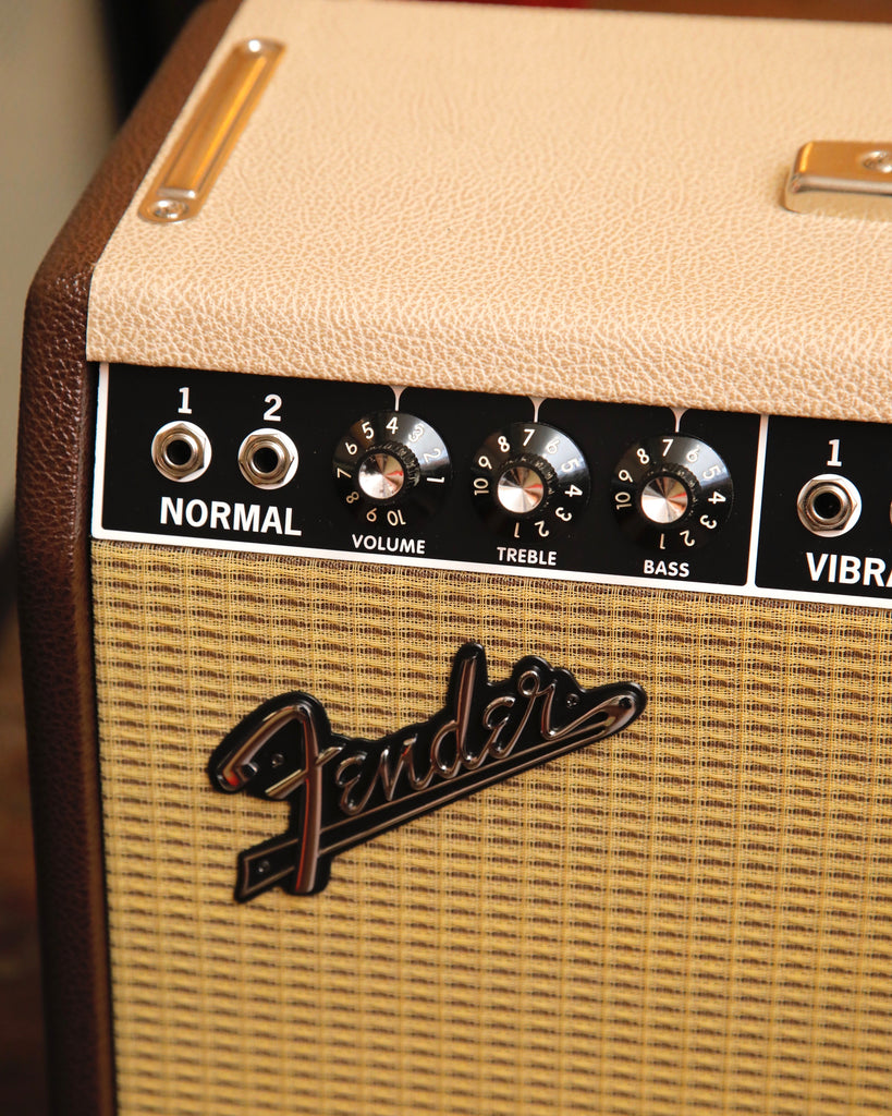 Fender '65 Deluxe Reverb FSR Limited Edition Vanilla Cocoa 1x12" Valve Combo Amplifier
