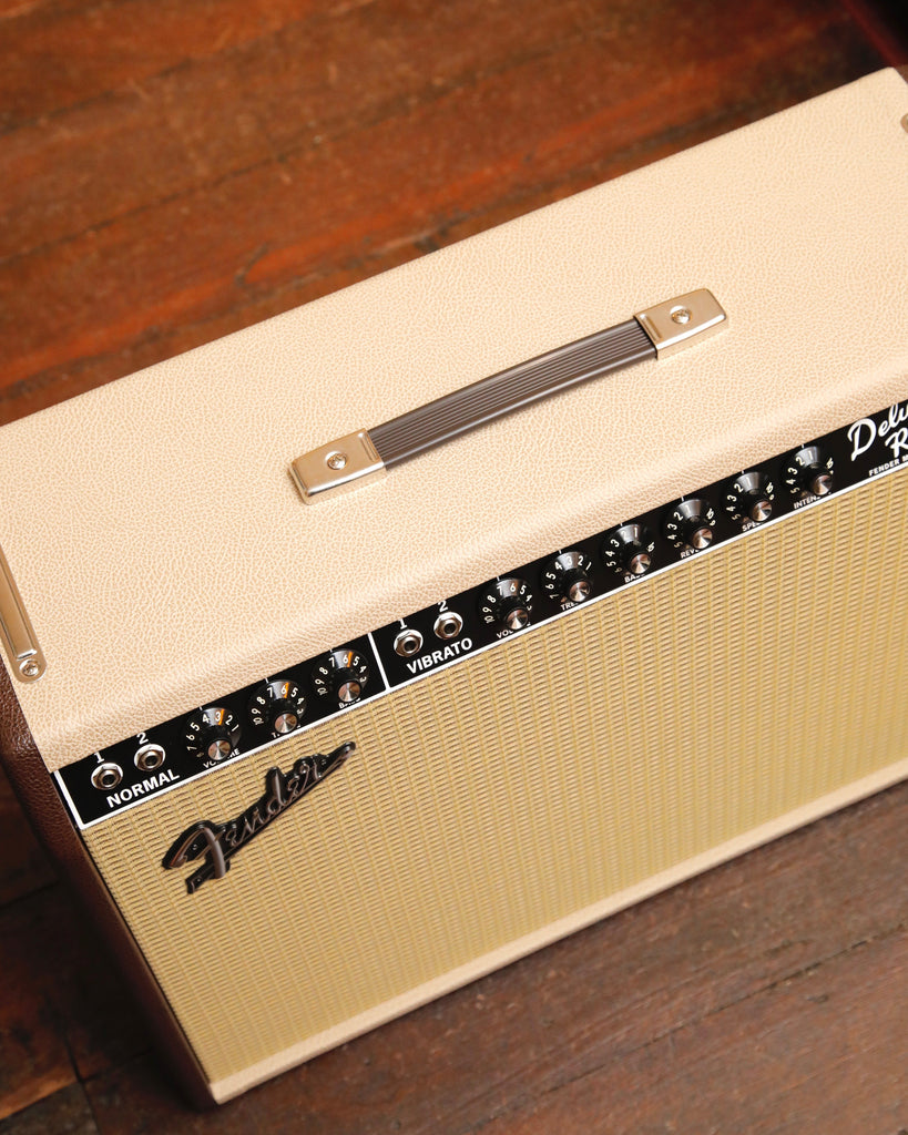 Fender '65 Deluxe Reverb FSR Limited Edition Vanilla Cocoa 1x12" Valve Combo Amplifier