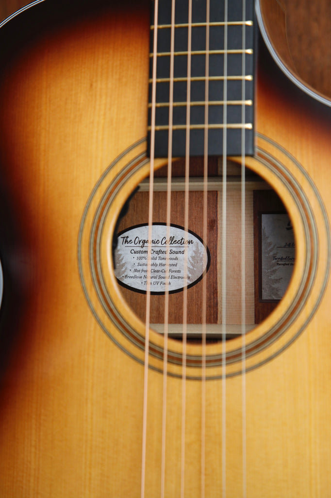 Breedlove Jeff Bridges Amazon Concert Sunburst CE Acoustic-Electric Guitar Pre-Owned