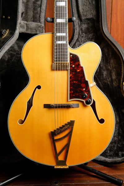 D'Angelico Excel EXL-1 Amber Hollowbody Electric Guitar Pre-Owned