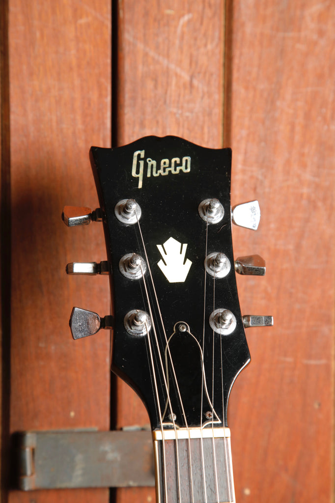 Greco PE-520 Walnut Vintage Electric Guitar Made In Japan Pre-Owned