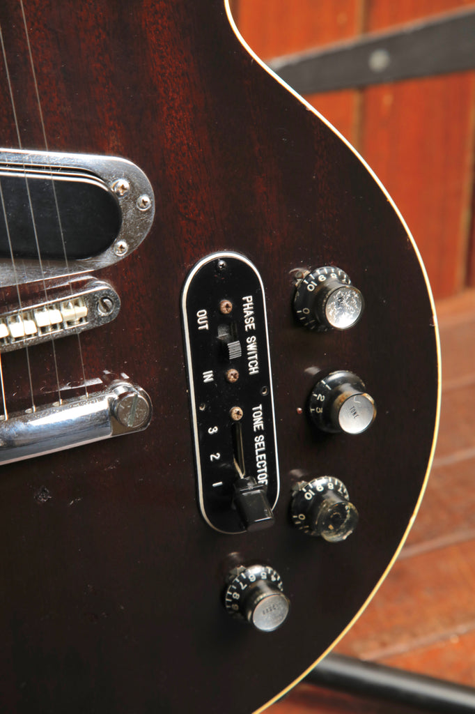 Greco PE-520 Walnut Vintage Electric Guitar Made In Japan Pre-Owned