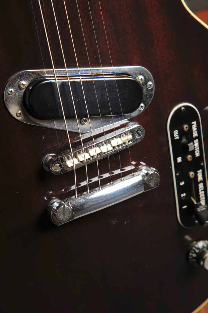 Greco PE-520 Walnut Vintage Electric Guitar Made In Japan Pre-Owned