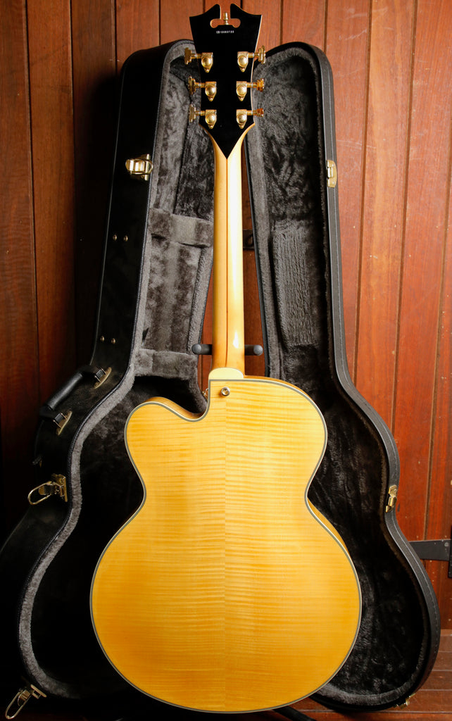 D'Angelico Excel EXL-1 Amber Hollowbody Electric Guitar Pre-Owned