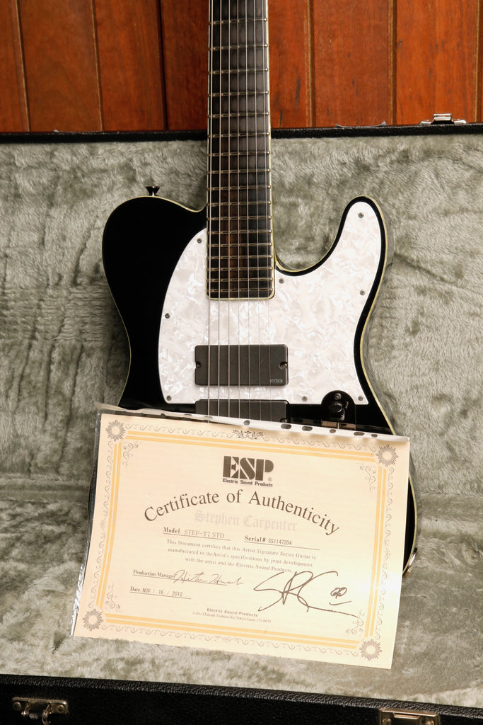 ESP STEF-TS STD 7-String Stephen Carpenter Signature Electric Guitar Pre-Owned