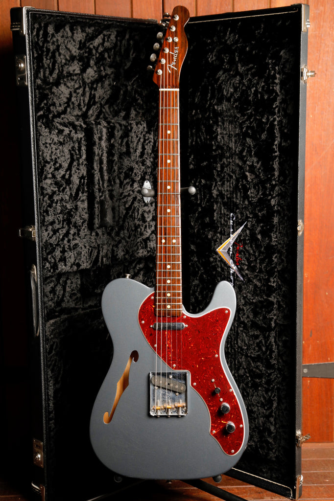 Fender Custom Shop '50s Thinline Telecaster Rosewood Neck Charcoal Frost Metallic Pre-Owned