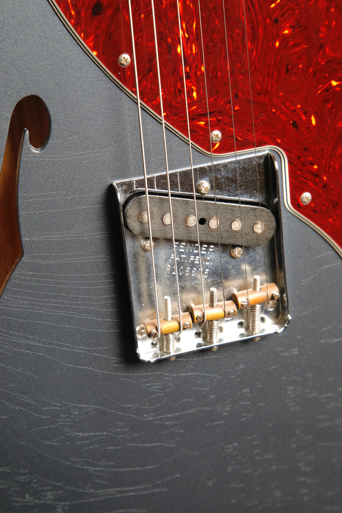 Fender Custom Shop '50s Thinline Telecaster Rosewood Neck Charcoal Frost Metallic Pre-Owned