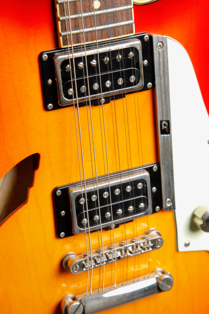 Duesenberg Double Cat 12-String Electric Guitar Fire Burst Pre-Owned