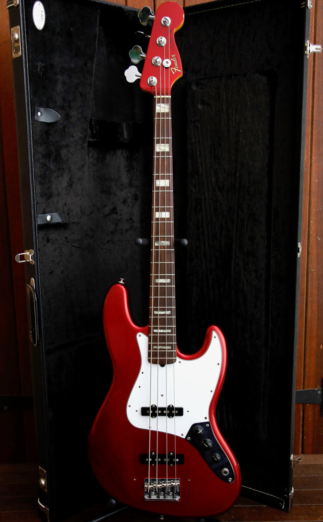 Fender 50th Anniversary Jazz Bass Candy Apple Red 2010 Pre-Owned