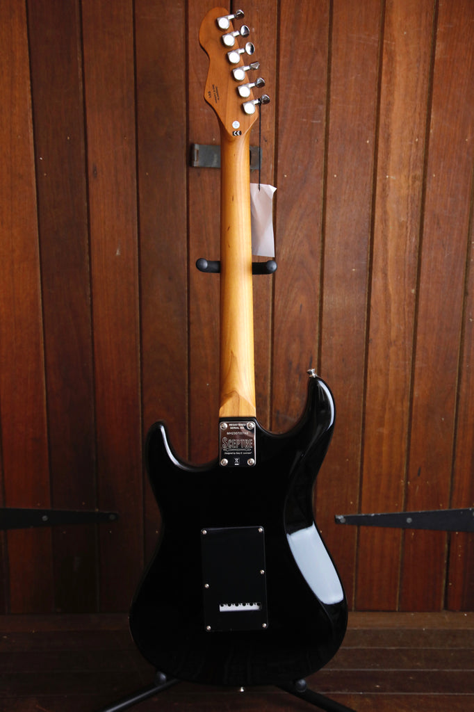 Levinson Sceptre Ventana Std Double Cutaway Black Electric Guitar